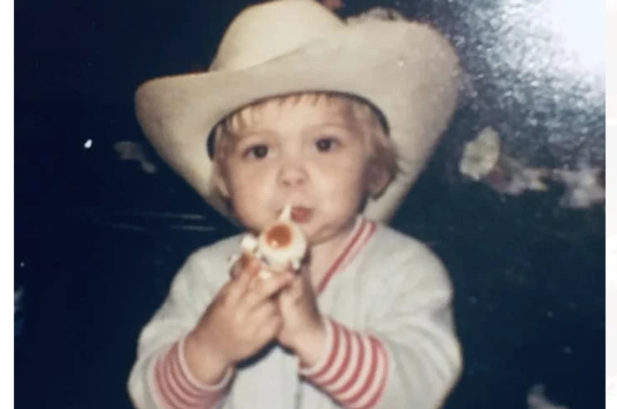 Luchador Pagano, cuando era niño