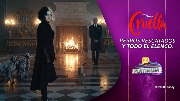 Perros rescatados y todo el elenco