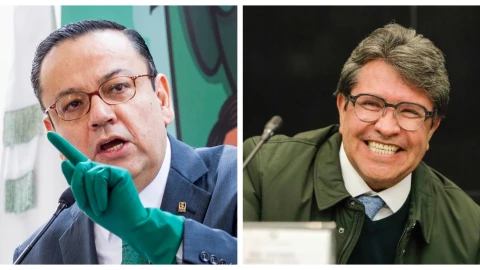 Germán Martínez Ricardo Monreal debate Senado