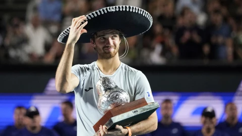 Tomás Machac, campeón en Acapulco