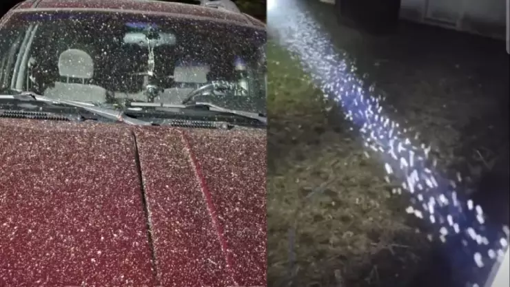 VIDEO Nube tóxica_ Revelan qué era el polvo blanco que cayó en EUA