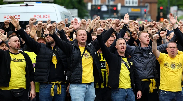 Aficionados del Borussia Dortmund