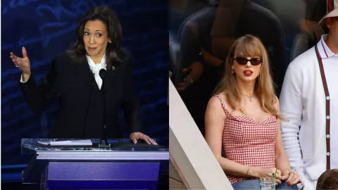 Taylor Swift anuncia que votará por la candidata presidencial Kamala Harris