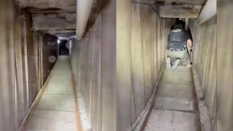 Hallan narcotúnel en Tijuana, Baja California