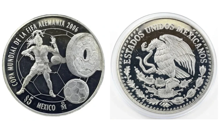 Moneda conmemorativa de Alemania 2006.jpg