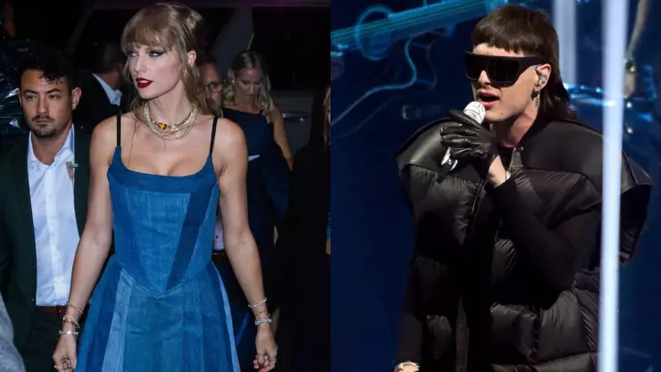 ¡IMPACTADA! Taylor Swift se vuelve fan de Peso Pluma con su tema “Lady Gaga”