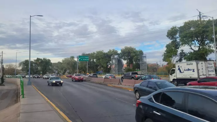 Choque en la avenida La Cantera