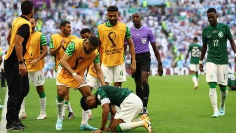 Arabia Saudita derrota a Argentina Mundial Qatar 2022