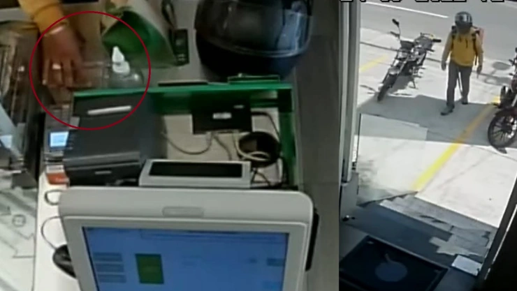 repartidor roba propinas subway