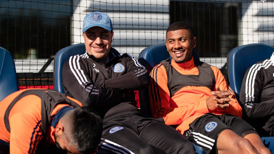 Efraín Juárez con el New York City FC