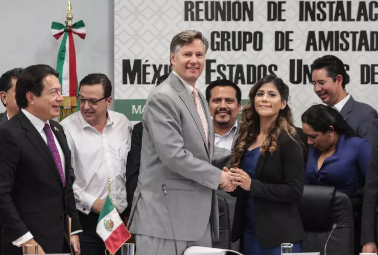 instalación del Grupo de Amistad México-Estados Unidos