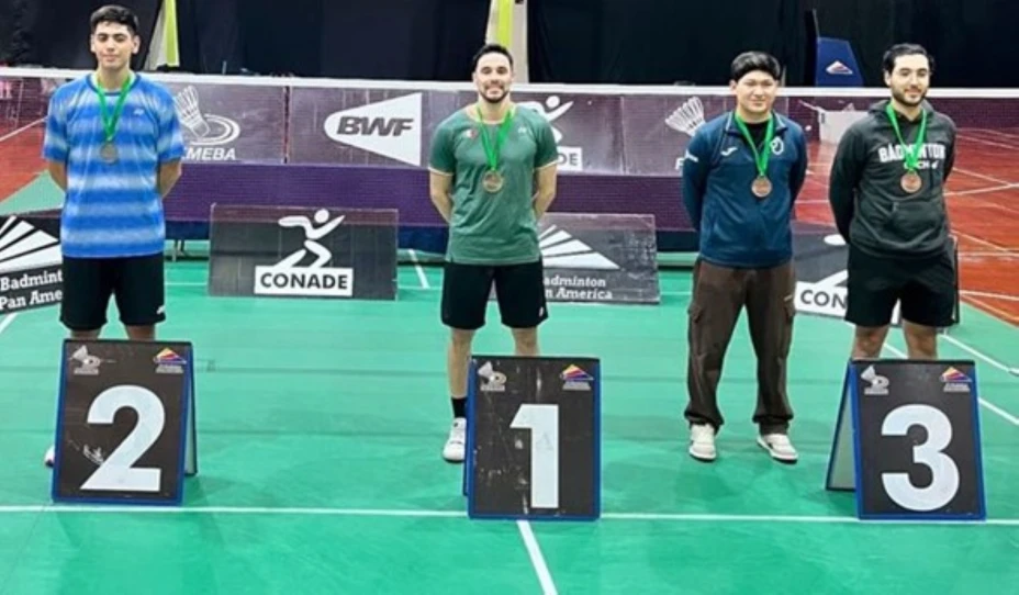 Job Castillo y Vanesa García brillan en el Campeonato Nacional de Bádminton.jpg