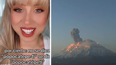 Influencer enseña a pronunciar ‘Popocatépetl’