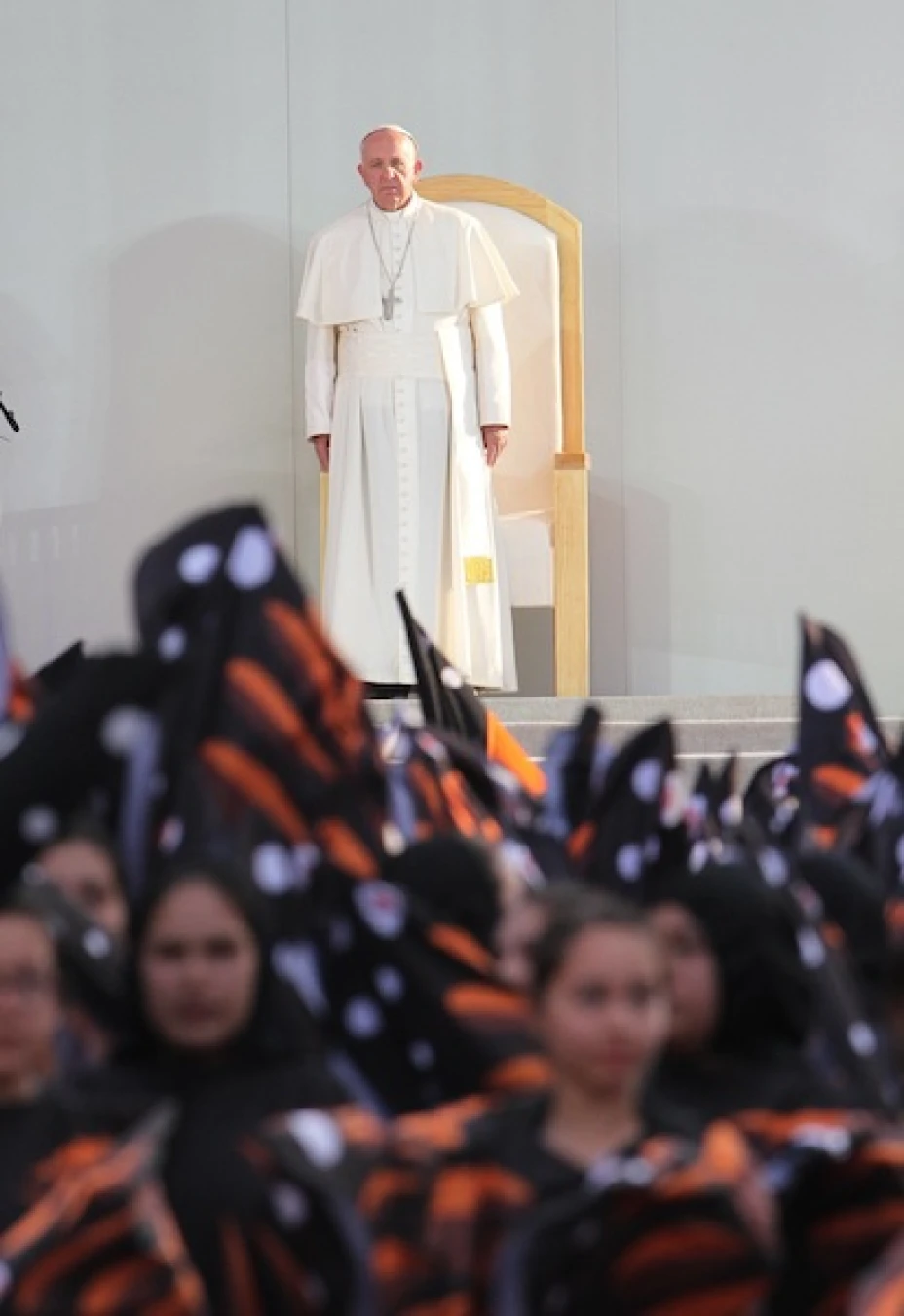PONTÍFICE SE REÚNE CON JÓVENES EN MORELIA