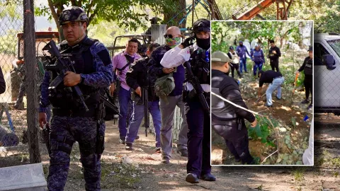 Operativo en La Concordia, Chiapas ¡Alertan por presunta fosas clandestinas!