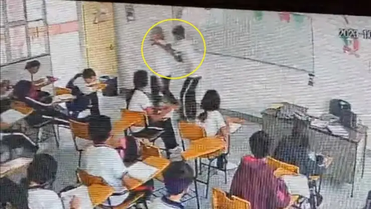 Agresion a maestra en Coahuila.