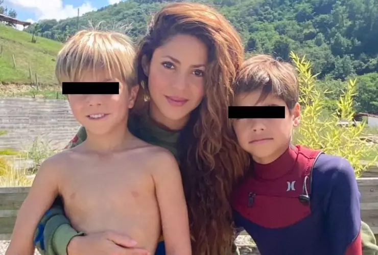 shakira molesta con pique usar imagen milan priograma