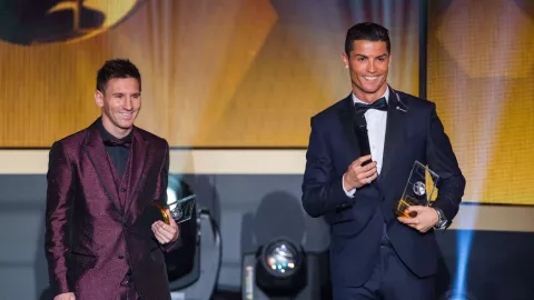 Lionel Messi y Cristiano Ronaldo
