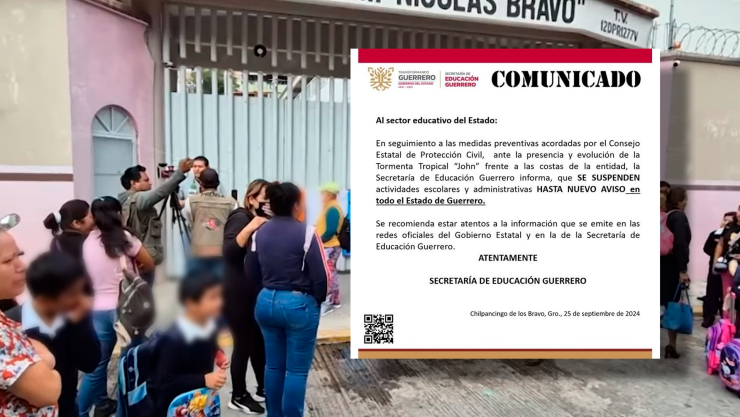 Suspenden clases Guerrero