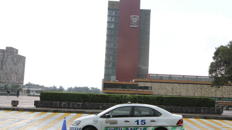 Vigilancia de la UNAM en rectoría