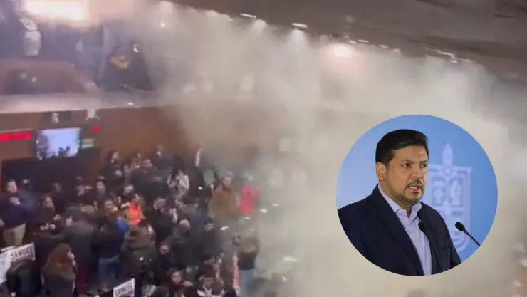 ¿Qué pasa en el Congreso de NL? Encapuchados irrumpen sesión para designar al gobernador interino