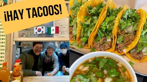 Tacos mexicanos en Corea del Sur