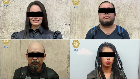 Cuatro personas fueron detenidas por posiblemente tomar en ropa interior en Metro Mixcoac