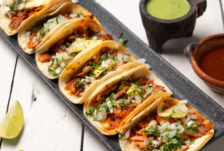 Tacos al pastor en CDMX