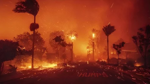 Declaran estado de emergencia en California por incendios forestales