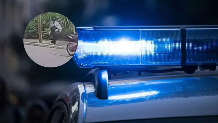 Asalto en Cuautitlán y patrulla de policía.