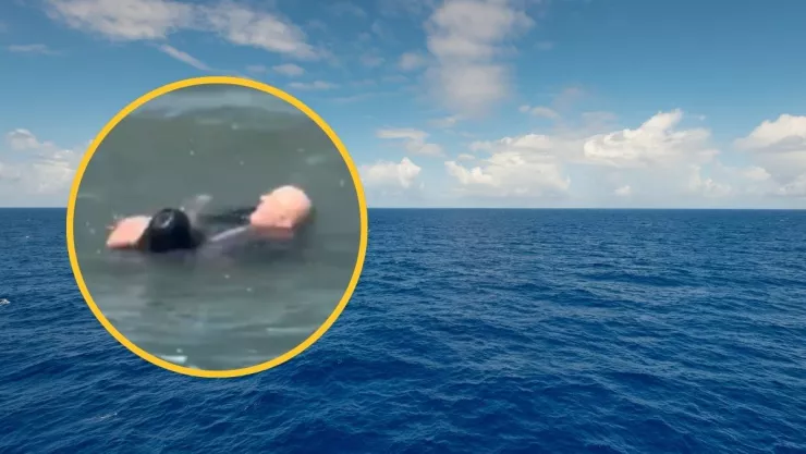 Padre e hija son rescatados de escolleras