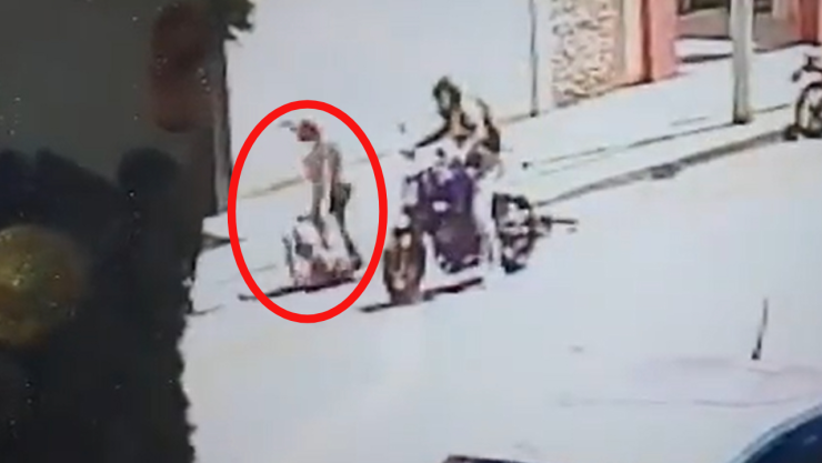 motociclistas atacan a ciclista en CDMX