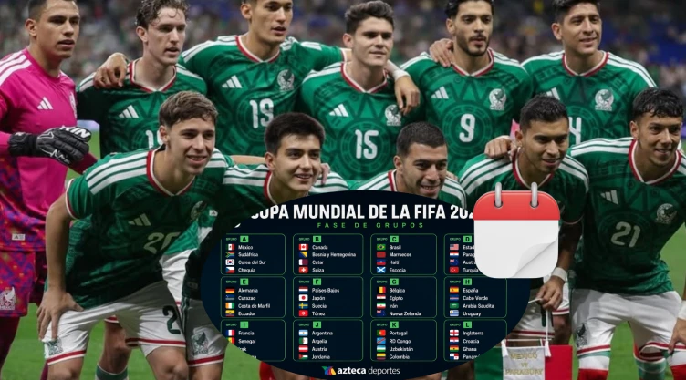 México debuta ante Sudáfrica en la Copa Mundial de la FIFA 2026™