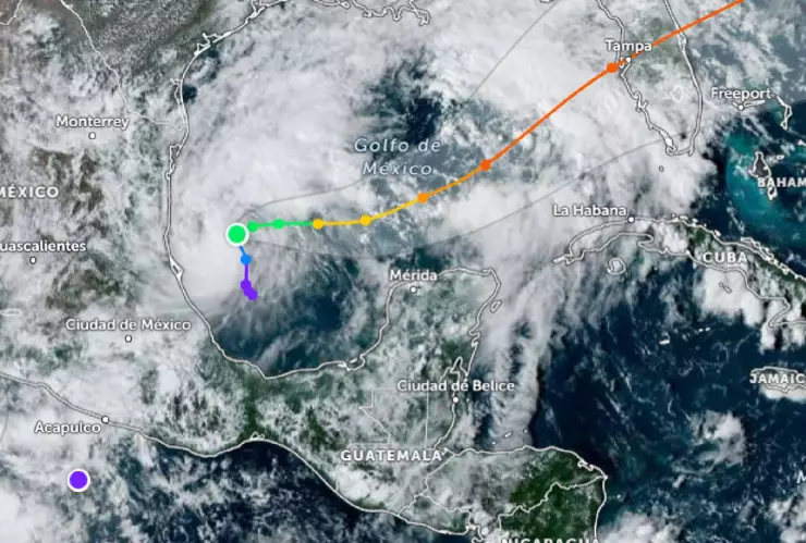 ÚLTIMA HORA_ Decretan ALERTA AZUL para Yucatán por la cercanía de la tormenta tropical Milton