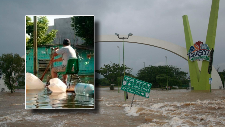 Inundación de Tabasco y Chiapas en 2007 ¿Qué fue lo que paso?