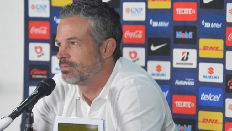 Rafael Puente en conferencia de prensa