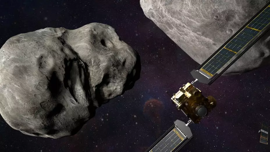 misión DART NASA imágenes espacio