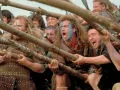 Escena de la película Corazón Valiente (Braveheart) con Mel Gibson por Azteca 7.