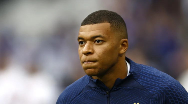 Mbappe con la selección de Francia