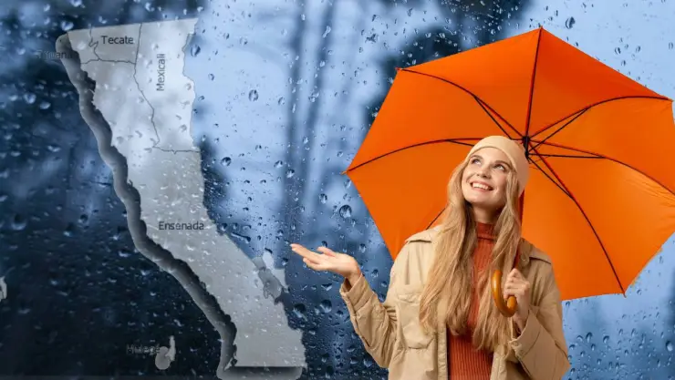 La probabilidad de lluvia se hace presente en Tijuana este lunes 31 de marzo.
