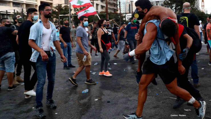 manifestaciones beirut libano esplosione heridos.jpg