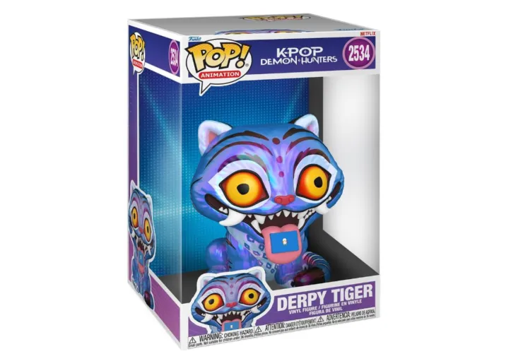 Juguetes del Tigre Derpy de Kpop Demon Hunters