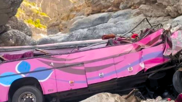 accidente de autobús en Pakistán hoy
