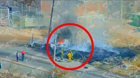 Incendio en Bulevar Aristóteles León hoy