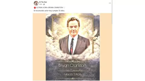 ¿Qué pasó con Bryan Cranston? Esto se sabe sobre la presunta muerte del actor de ‘Breaking Bad’