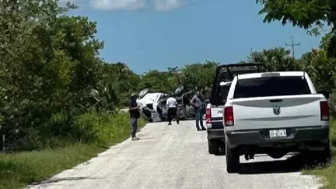 AL MOMENTO_ Se registra fuerte accidente en Campeche, se habla de DOS fallecidos
