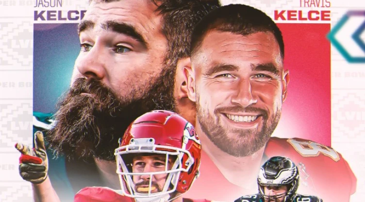 Super Bowl LVII: Jason y Travis Kelce, los hermanos que batirán récord en la NFL
