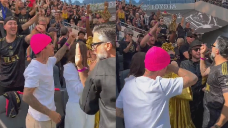 Justin Bieber y Jaime Camil
