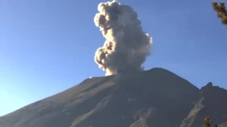 Se registra nuevo sismo volcanotectónico en el Popocatépetl.