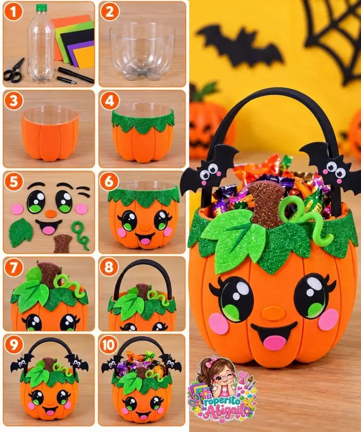 La calabaza rústica texturizada